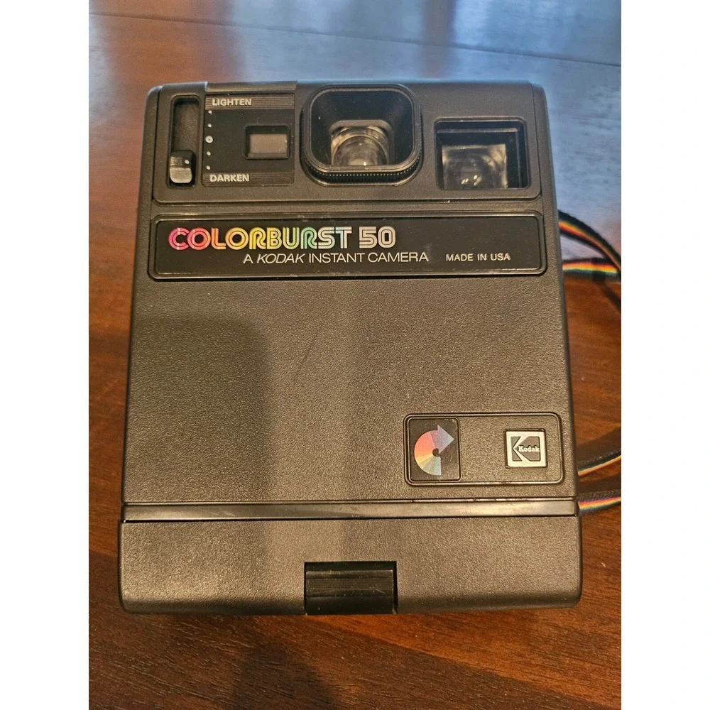 Vintage KODAK Colorburst 50 Instant Camera ‎ Tested